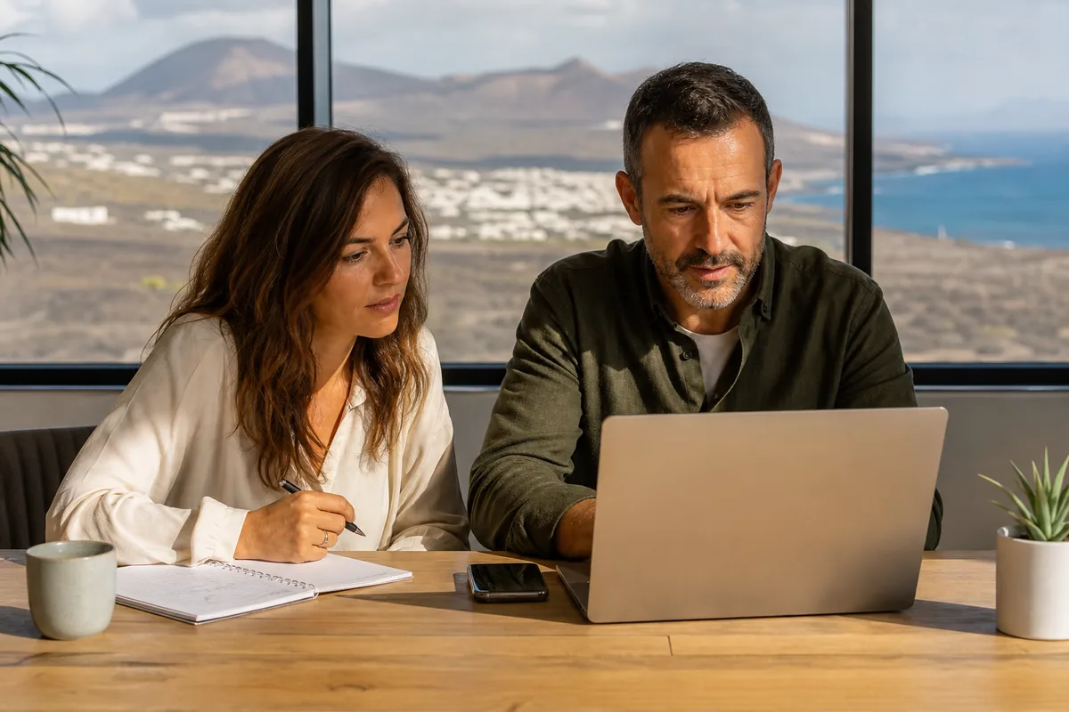 Planificación de mejoras de rendimiento web para un negocio de Lanzarote