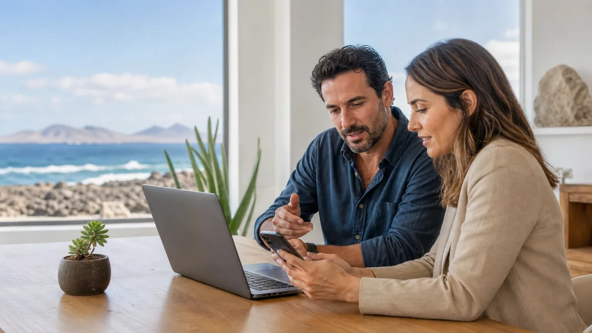 Velocidad y experiencia móvil de una web en Lanzarote