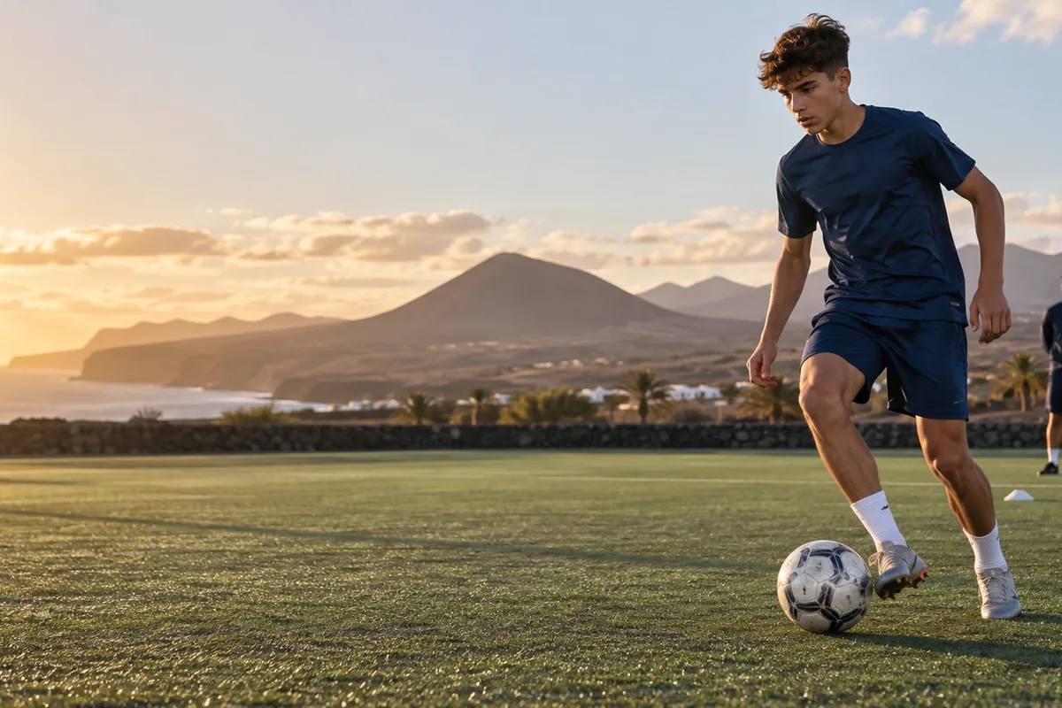 Diseño web para academia deportiva en Lanzarote